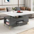 Versatile Lift-Top Coffee Table with Storage Drawers