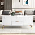 Versatile Lift-Top Coffee Table with Storage Drawers