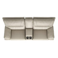 Malibu 79 Leather Power Reclining Loveseat with Console and Cup Holders - 2-Piece Set