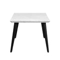 HomyLin 63-Inch Rectangular Dining Table for 4-6 People with Wooden Top and Metal Legs