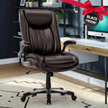 Ergonomic Office Chair with High Back Flip Up Armrests and Rolling Base