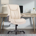 Ergonomic Office Chair with High Back Flip Up Armrests and Rolling Base