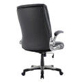 Ergonomic Office Chair with High Back Flip Up Armrests and Rolling Base