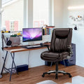Ergonomic Office Chair with High Back Flip Up Armrests and Rolling Base