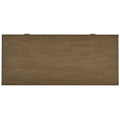 iNSPIRE Q Artisan Gannon 1-Drawer Writing Desk with Wire Brushed Oak Finish