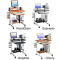 Space-Saving Ergonomic Computer Desk