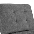 Grey Chenille L-Shaped Modular Sectional Sofa Set with Three Individual Chairs and Three Corner Pieces - Dimensions: 116W x 89.5D x 36.5H