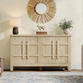 55-Inch Rustic Wood Farmhouse Buffet Cabinet with Ample Storage