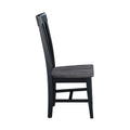 Set of 2 Cosmo Tall Mission Chairs in Solid Wood by International Concepts