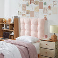 Tufted Queen Puffy Headboard for College by DormCo