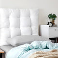 Tufted Queen Puffy Headboard for College by DormCo