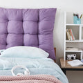 Tufted Queen Puffy Headboard for College by DormCo