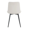 Set of 4 Modern Artificial Leather Dining Chairs for Kitchen