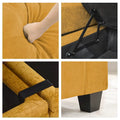 Versatile Chenille Storage Loveseat Sofa