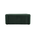 Upholstered Fabric Storage Ottoman for Entryway