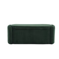 Upholstered Fabric Storage Ottoman for Entryway