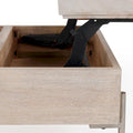 Rocklin White Mango Wood Lift-Top Coffee Table by Classic Home