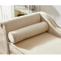 Contemporary Velvet Chaise Lounge Chair with Storage
