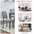 4-Piece Counter Height Dining Chair Set with Cushioned Seats