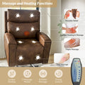 Modern Power Lift Recliner Chair with Massage, Heating, and Charging Ports by HULALA HOME