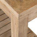 East at Main Petter Solid Wood Console Table with Shelf