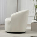 360-Degree Swivel Barrel Accent Chair
