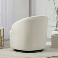 360-Degree Swivel Barrel Accent Chair