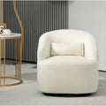 360-Degree Swivel Barrel Accent Chair