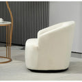 360-Degree Swivel Barrel Accent Chair