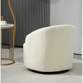 360-Degree Swivel Barrel Accent Chair