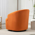 360-Degree Swivel Barrel Accent Chair