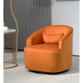 360-Degree Swivel Barrel Accent Chair