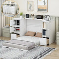 Full-Size Murphy Bed with Storage Drawers