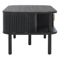 SAFAVIEH Home Tealla 2-Door Tambour Coffee Table - 43"W x 22"D x 17"H