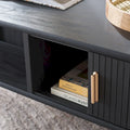 SAFAVIEH Home Tealla 2-Door Tambour Coffee Table - 43"W x 22"D x 17"H